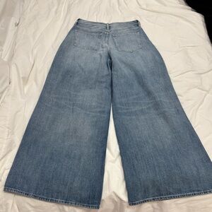 J. Crew Flare Wide-Leg Jeans in Light Blue